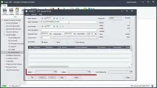 How to Create Journal Entries & General Ledger Batches