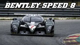 2003 Bentley Speed 8 - Testing at Spa 2019 (FLY-BY'S & LOUD BACKFIRE)
