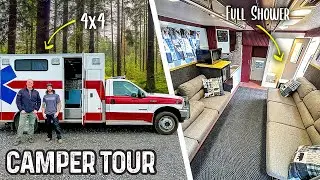An Ambulance is the BEST Camper Platform