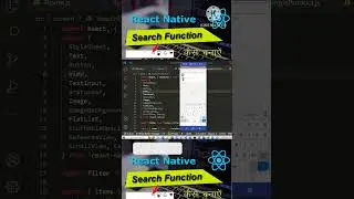 React Native Search Function 