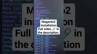 magento2 installation #howto #shorts #ytshorts #magento2