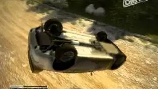 DiRT 2 - Nissan 350z Crash