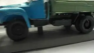 Бумажная модель  ЗиЛ 130 из журнала NOVAMODEL в масштабе 1:32