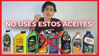 LOS PEORES ACEITES MOTO! NO DAÑES TU MOTOR