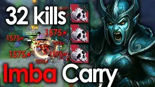 1575 CRITS?! IMMORTAL PHANTOM ASSASSIN DROPS 32 KILLS – META SAFE LANE BUILD!