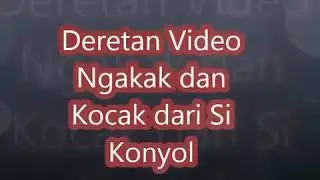 Kocak😂😂😂 aksi akbar si ajudan pribadi