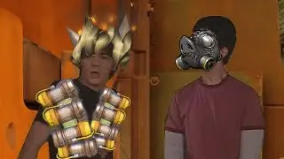 Drake and Josh in JUNKERTOWN (Where's the Door Hole?) | OVERWATCH