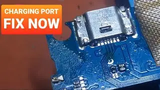 Samsung Charging Port Repair / Mobile repairing video / how to repair charging port easy way