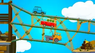 This Physics Defying Bridge Actually Works! - Poly Bridge 3