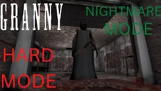 GRANNY V 1.7.9.3 NIGHTMARE HARD MODE CAR ESCAPE
