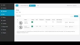 Everest Cast: Online Radio Control Panel