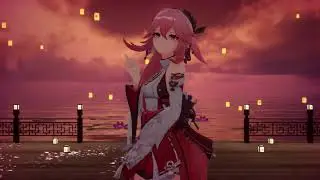 【Genshin Impact X VRChat MMD／FULLHD】Yae Miko【I AM】