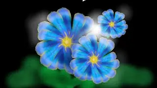How to paint flowers with paint3d for beginners step by step