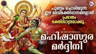 പ്രഭാതം ഭക്തിസാന്ദ്രമാക്കാൻ കേൾക്കൂ പുണ്യം ചൊരിയുന്ന ഈ ദേവിഭക്തിഗാനങ്ങൾ|മഹിഷാസുര മർദ്ധിനി|Devi Songs
