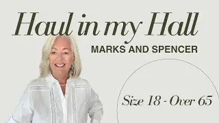 Marks and Spencer - Small Haul in my Hall