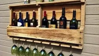 ADEGA DE PALLETS Faça Você Mesmo