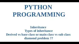 inheritance in python