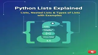 Python Lists Explained | Lists, Nested Lists & Types of Lists with Examples