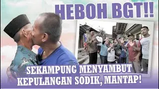 CIUMAN DAN PELUKAN BAPAK 😍❗TANGISAN IBU MENYAMBUT ODGJ PULANG | SATU KAMPUNG KELUAR SEMUA