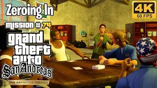 GTA San Andreas Definitive Edition - Mission #74 - Zeroing In (4K 60 FPS)