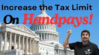 Handpay 💵 Tax Limit Increase - How you can make it happen! #government #congress #casino