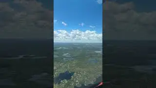 Flying across Ontario #cockpit #cockpitview