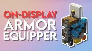 On-Display Armor Equipper | Minecraft Java 1.21+ Redstone Tutorial