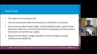 Medical Negligence and Hip Dysplasia in children - What can we learn from it?