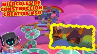 #50 El MAPA DESTROZADO de FALL GUYS?!? - Miércoles de Construcción Creativa Fall Guys