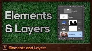 #17 Elements and Layers Explained | Adobe Illustrator For Beginners Tutorial [FREE]