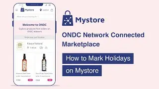 How to Mark Holidays on Mystore | Complete Step-by-Step Guide