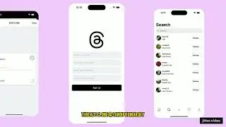 Threads Clone using Swift and Google Firebase | IOS 17.2