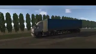 Топит КаМаз домой, motorка