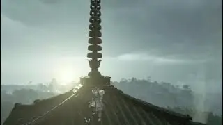 Ghost of Tsushima-Getting to the top of Kushi Temple (Plum Blossom Headband Location)