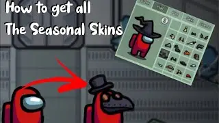 How To Get Christmas Skins on Mobile and PC - AMONG US New Christmas Hats!