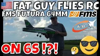 FMS FUTURA 64MM UPGRADED TO 6S POWER! by FGFRC #rcjets #aviation #rc