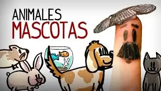 Spanish vocabulary animals: pets. Learn Spanish videos