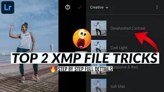 Top 2 Lightroom XMP Files Letest Tricks😲 2020 || Step By Step Full Dettails For Beginners