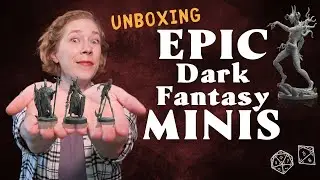 Unboxing the Monster Slayers: Shadowcurse Miniatures! Dark Fantasy Heroes and Villains