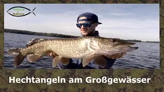 Hechtangeln auf einem Großgewässer