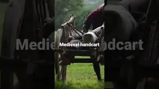 Ambient sounds of a medieval handcart 