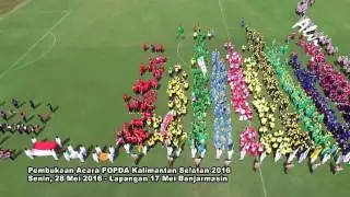 Salinan dari Opening Ceremony pekan olahraga pelajar daerah POPDA Kalimantan Selatan tahun 2016