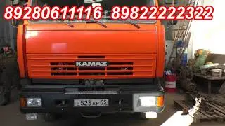 ПЛАВАЮЩАЯ КАБИНА НА КАМАЗ 6520 С ДВИГАТЕЛЕМ ЯМЗ