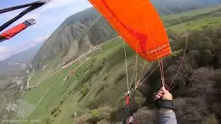Спидфлай Кавказ г.Зинки на запад / Speedfly Caucasus Zinki mountain west side.