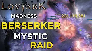 Lost Ark Mystic Abyss Raid Christmas Event | Berserker Endgame Gameplay | 'Madness' Build