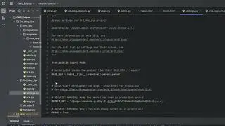 Solving the Static Syntax Error in Python/ Django