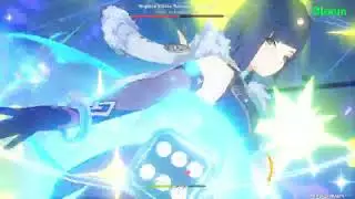 F2P Yelan on Raiden weekly boss.