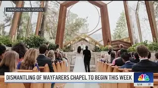 Dismantling of Wayfarer's chapel to begin this week