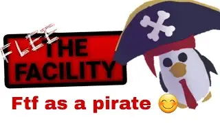 Playing FTF as a pirate 🍖 [Roblox Flee the Facility Gameplay]