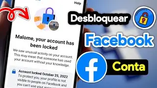Sua conta foi bloqueada em 2025 | Como desbloquear uma conta do Facebook (tutorial fácil)